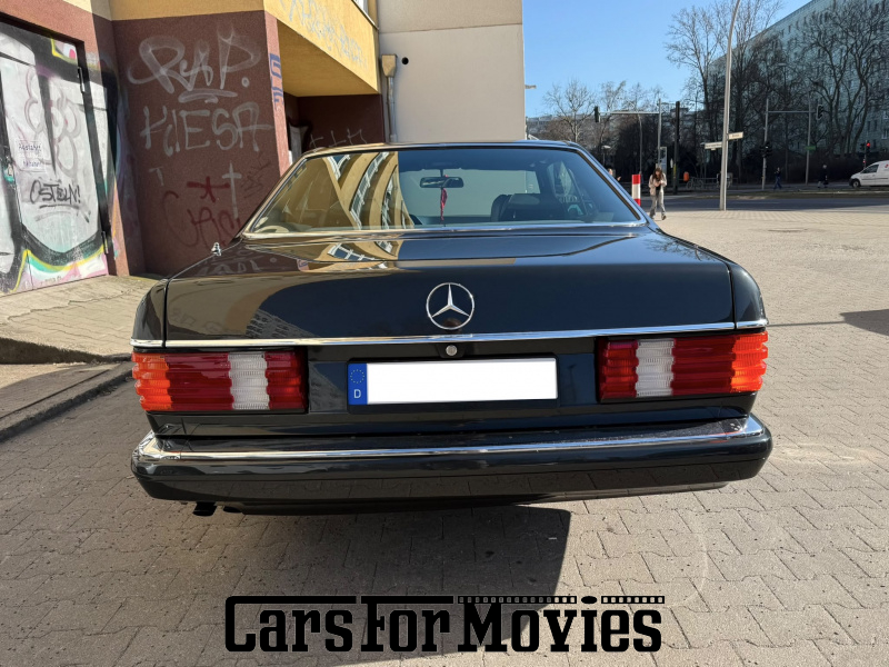 CarsForMovies | Mercedes Benz 560 SEC 1986 Deutschland Schwarz Schwarz Zivilfahrzeug Coupe DE - Berlin 7786 